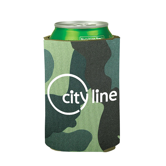 Camouflage Can Holder, Full Color