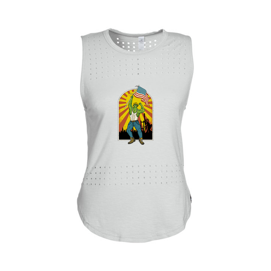 pdp6254 Glyder Ladies' Lumasof Mood Tank, Full Color