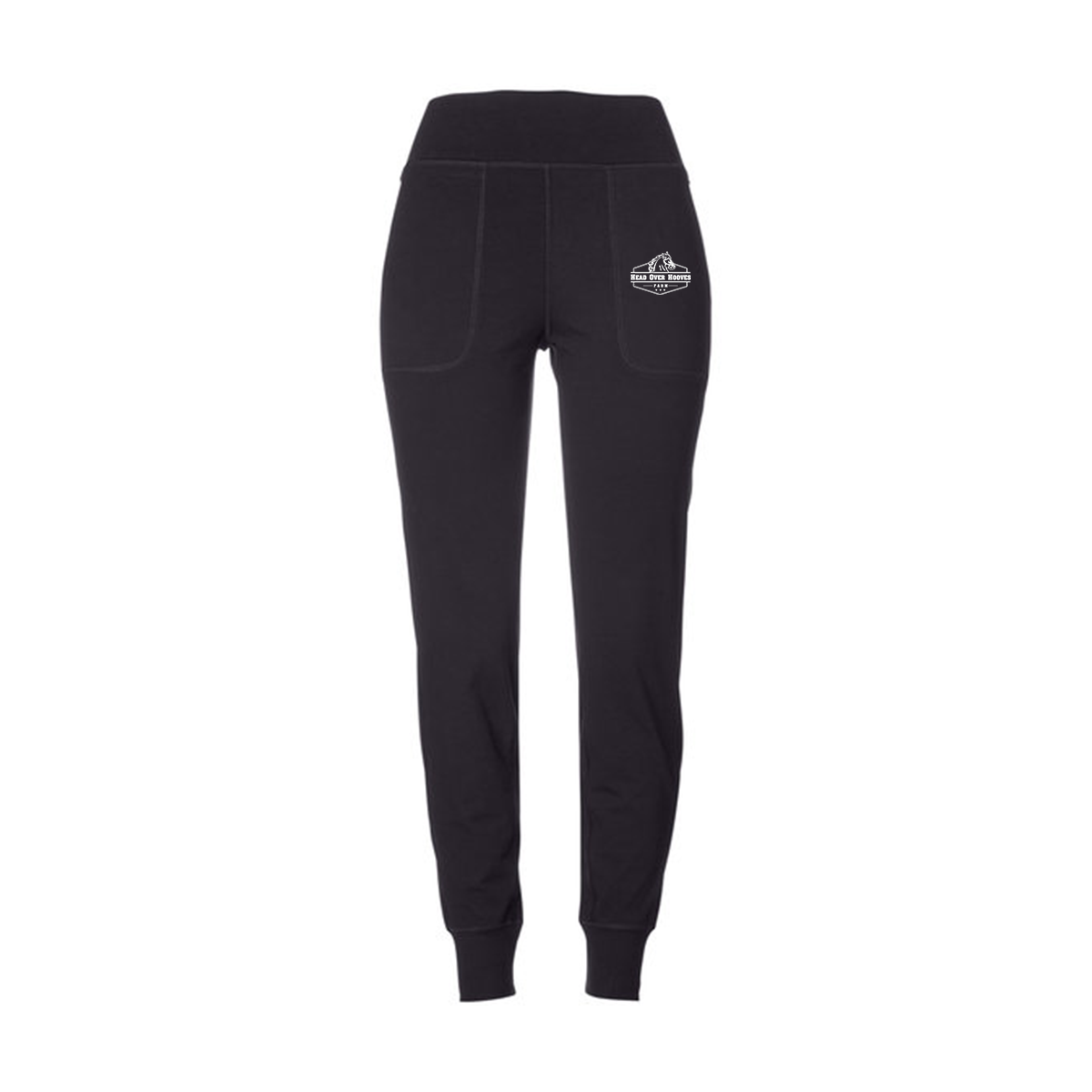 pdpz031 Glyder Ladies' Pure Jogger, Screen Print