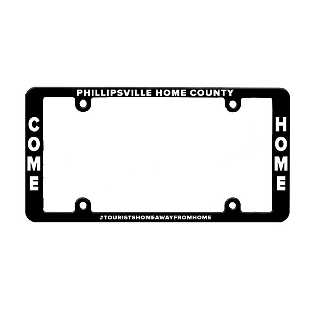Premium ABS Side Imprint Frame, Pad Print