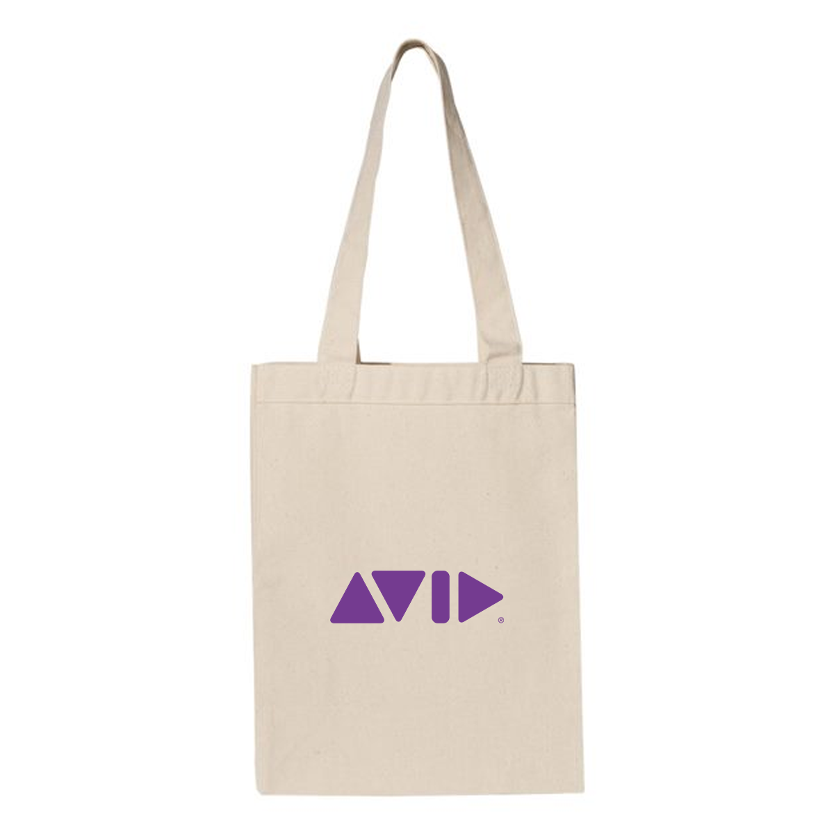 Heavy Canvas Gusset Shopping Tote Bag, Full Color