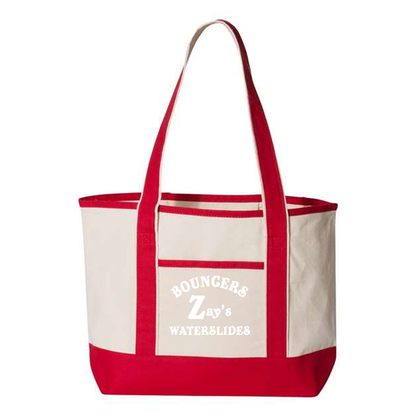 Heavy Canvas Small Deluxe Tote Bag, Full Color