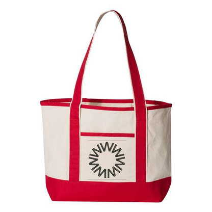 Heavy Canvas Small Deluxe Tote Bag