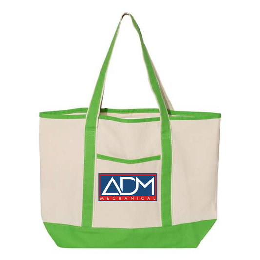 Heavy Canvas Large Deluxe Tote Bag, Full Color