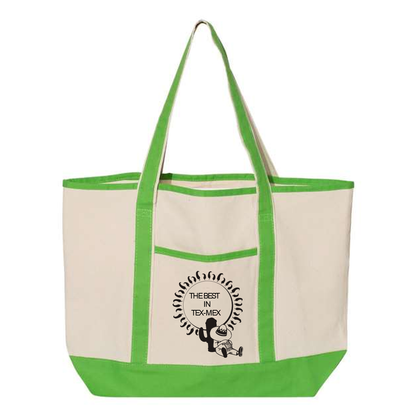 Heavy Canvas Large Deluxe Tote Bag, Printed