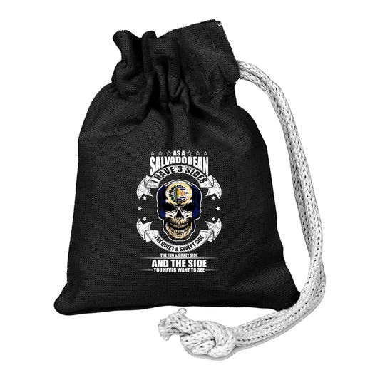 Sheeting Coin Drawstring Bag, Full Color