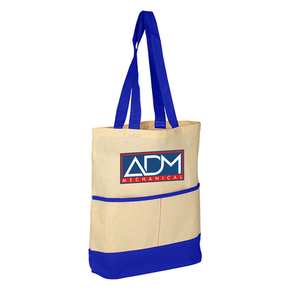 Color Accent Tote Bag, Full Color