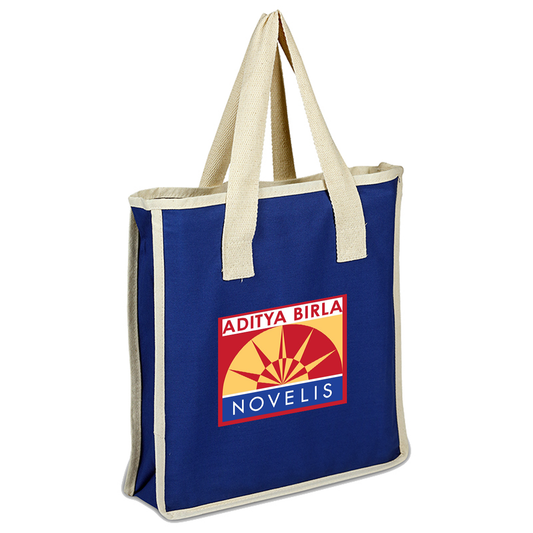 Colored Canvas Shopping Bag