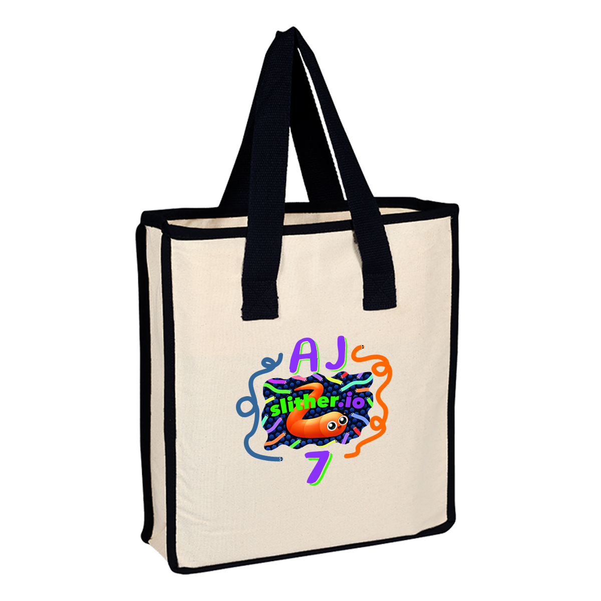 Canvas Shopping Bag, Full Color