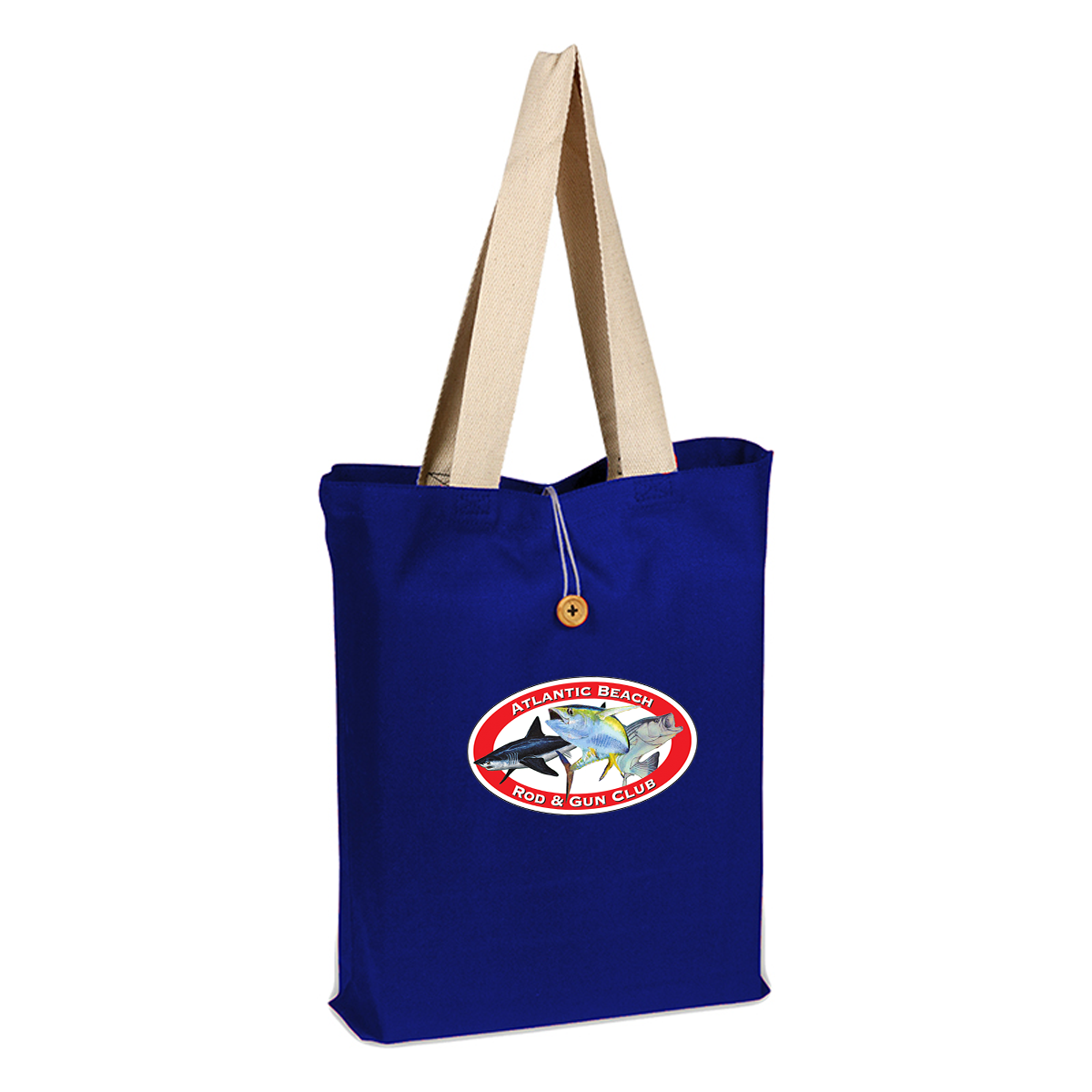 Colored Button-Up Tote, Full Color