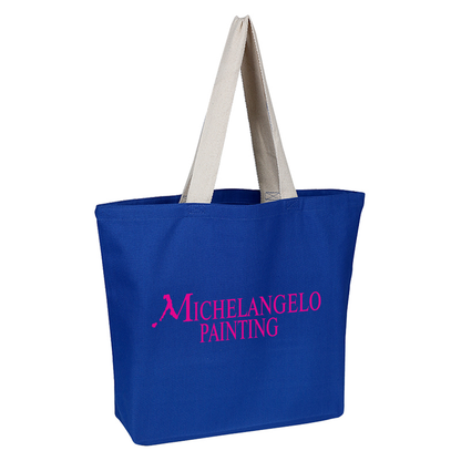 CANVAS Colored Beach Bag, Printed
