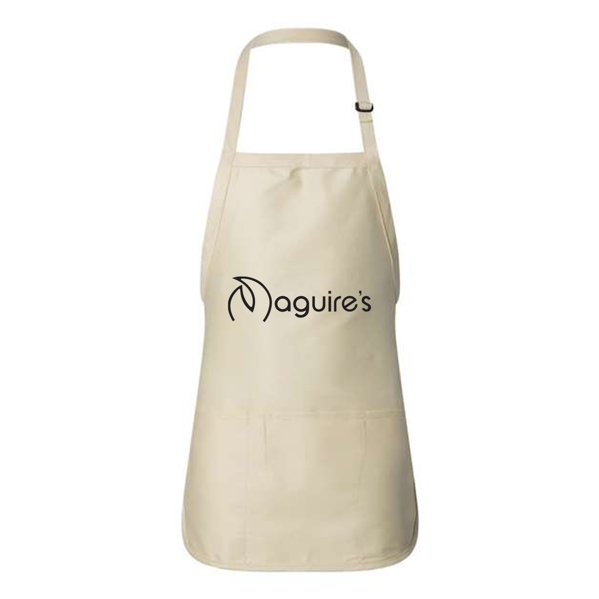 Medium Length Apron with Pouch, Printed