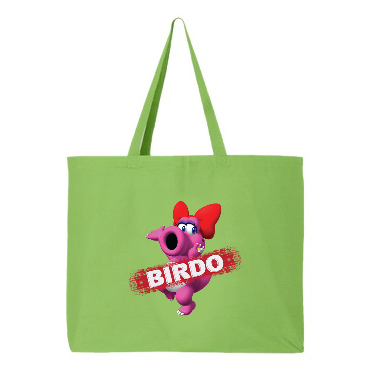 Heavy Canvas Jumbo Tote Bag, Full Color