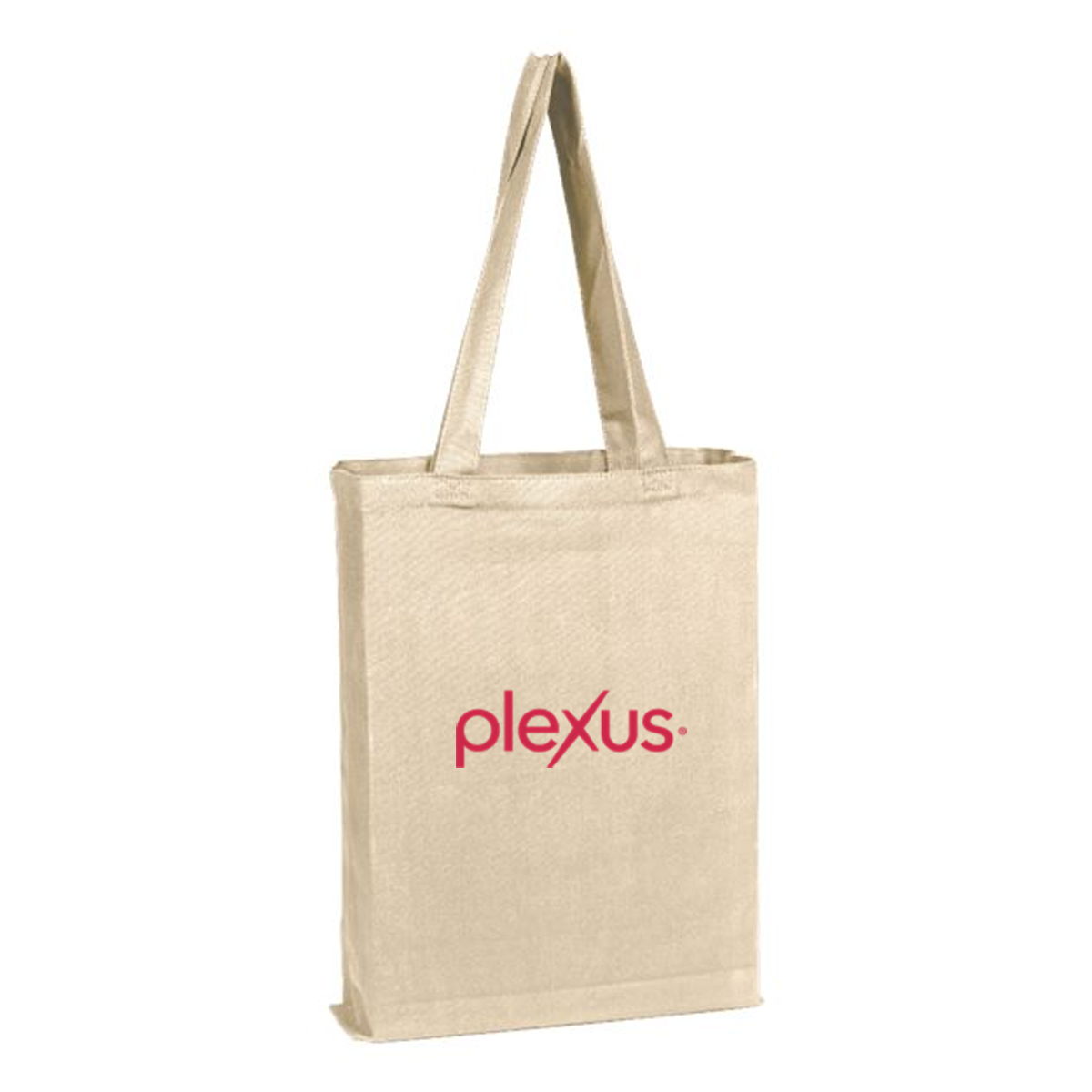Embroidered Canvas Gusset Tote | Custom Promotional Tote Bag