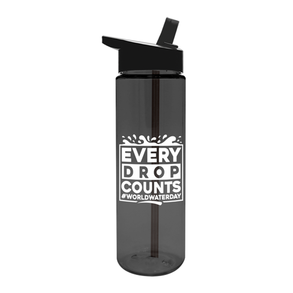 The Freedom Bottle - 28 oz. Tritan Renew bottle with Flip Straw Lid, Screen Print