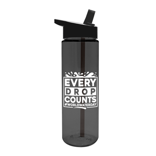 The Freedom Bottle - 28 oz. Tritan Renew bottle with Flip Straw Lid, Screen Print