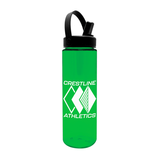 The Freedom Bottle- 28oz Tritan Renew bottle with Flip Straw Handle Swivel Lid, Full Color