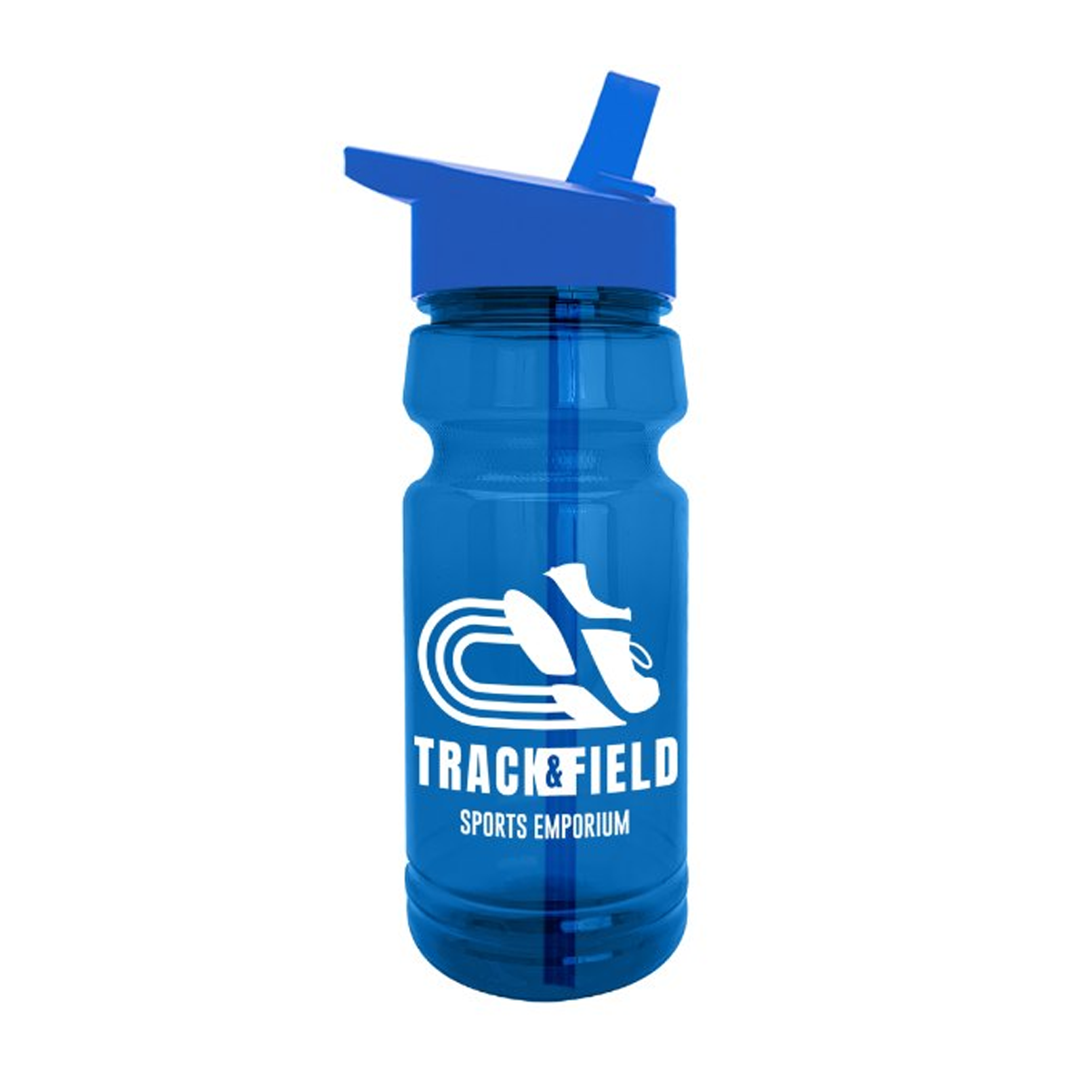 The Trainer 24 oz. UpCycle RPET Bottles with Flip Straw Lid, Screen Print