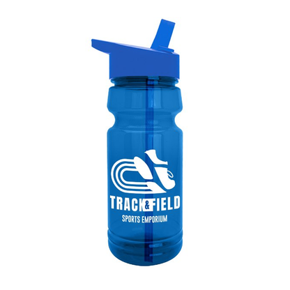 The Trainer 24 oz. UpCycle RPET Bottles with Flip Straw Lid, Screen Print