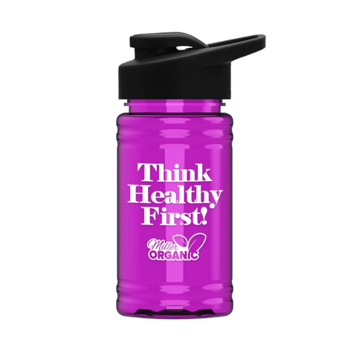 UpCycle Mini 16 oz. rPet Sports Bottle with Drink Thru Lid, Full Color