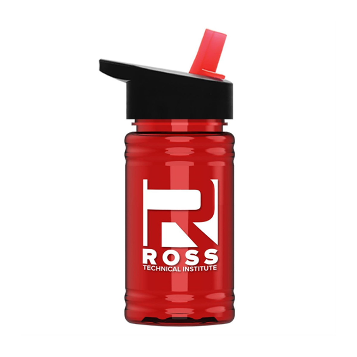 UpCycle Mini 16 oz. rPet Sports Bottle with Flip Straw Lid, Full Color