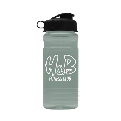 20 oz.UpCycle rPET Bottle Flip Top Lid, Screen Print