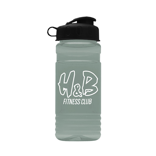 20 oz.UpCycle rPET Bottle Flip Top Lid, Screen Print