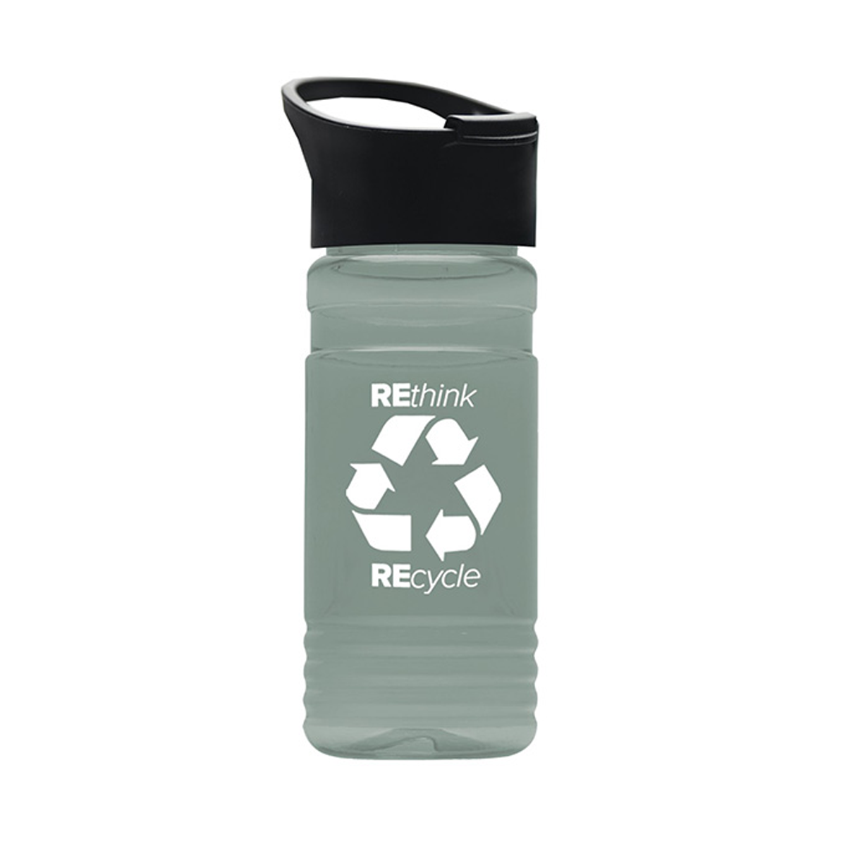 20 oz. UpCycle rPET Bottle With Pop Up Sip Lid, Screen Print