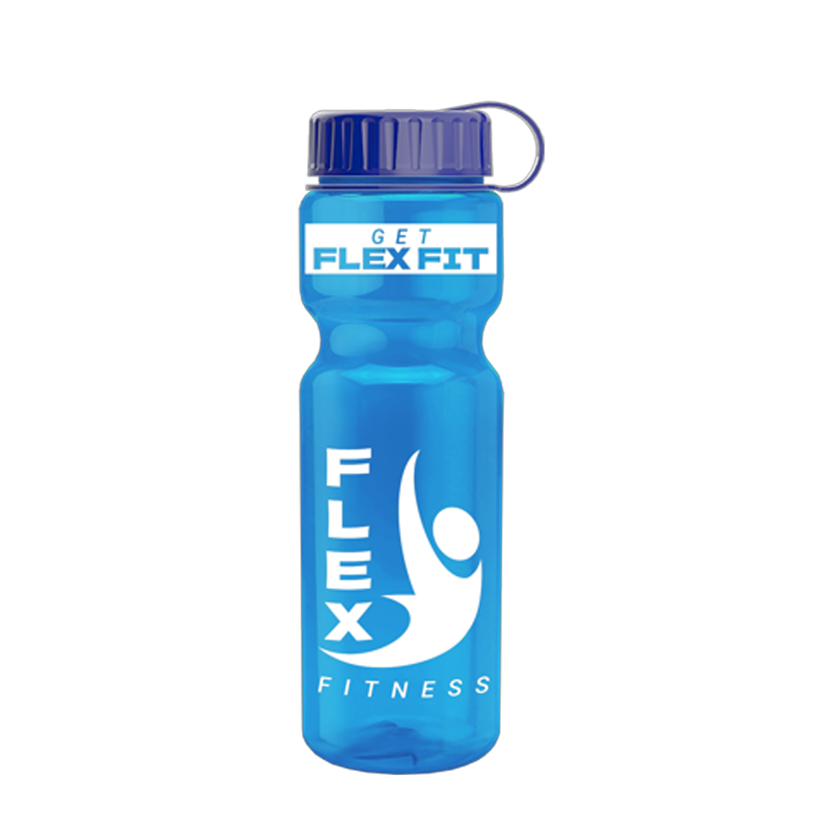 UpCycle Champion 28 oz. Bottle with Tethered Lid, Screen Print