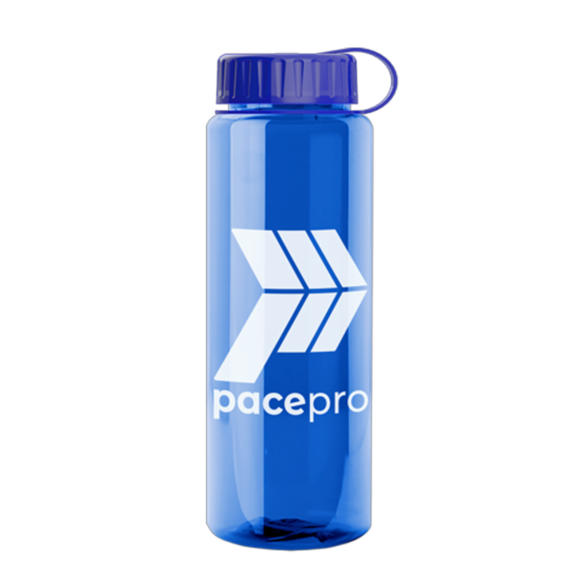 32 oz. Slim Fit UpCycle RPET Bottle with Tethered Lid, Screen Print