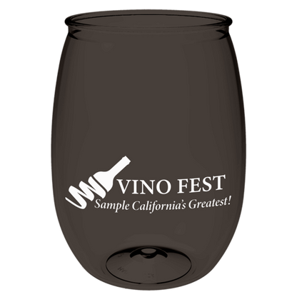 The RPET Wine Glass- 16 oz., Pad Print