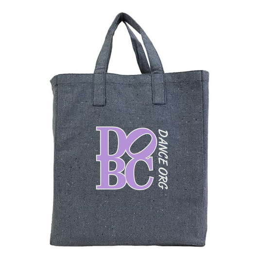 Sustainable Recycled Grocery Tote Bag with Bottom Gusset