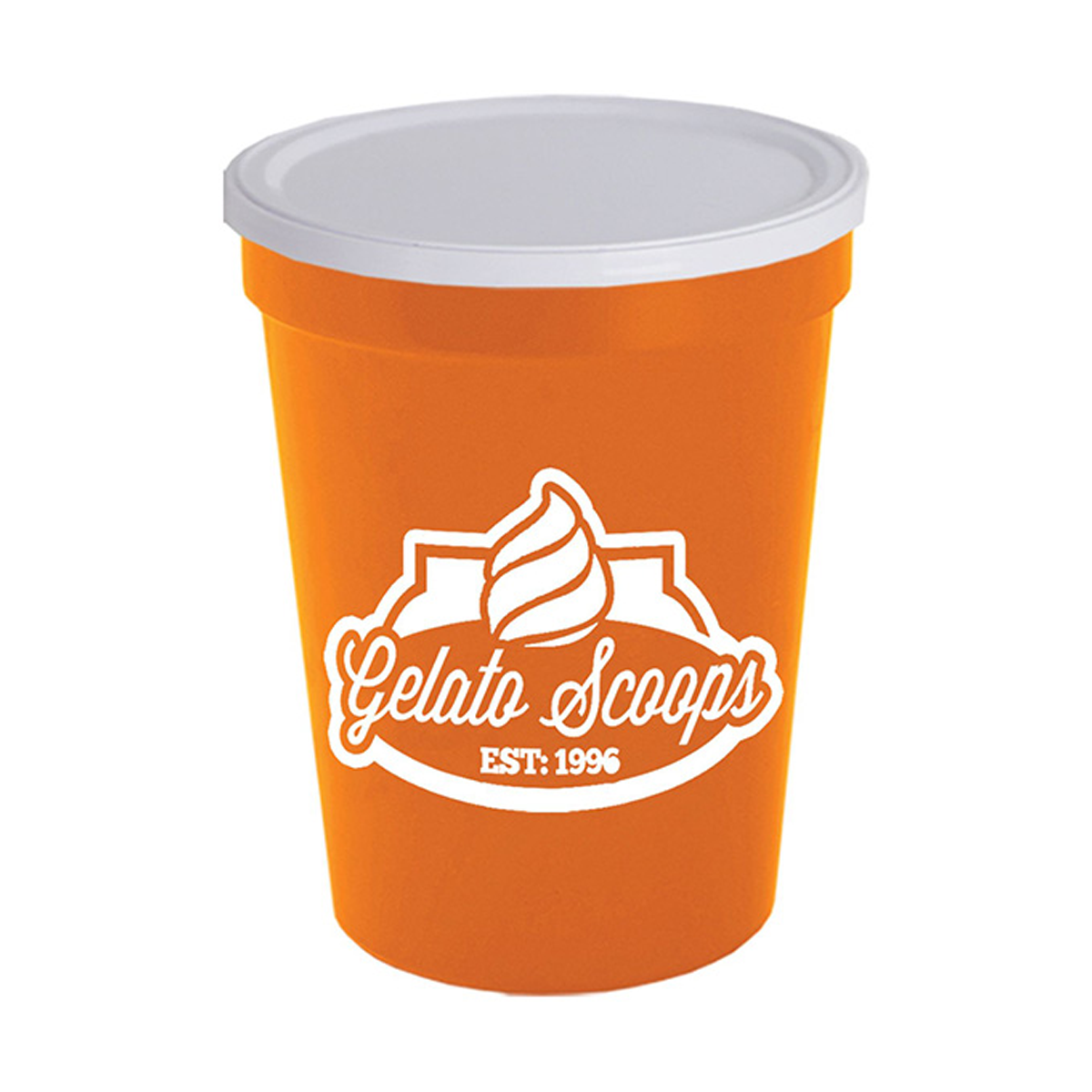 16 oz. Stadium Cup with No-Hole Cover