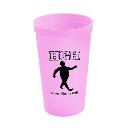 Cups-On-The-Go 22 oz. Stadium Cup, Screen Print