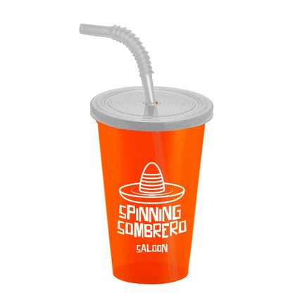 Translucent Bright Orange
