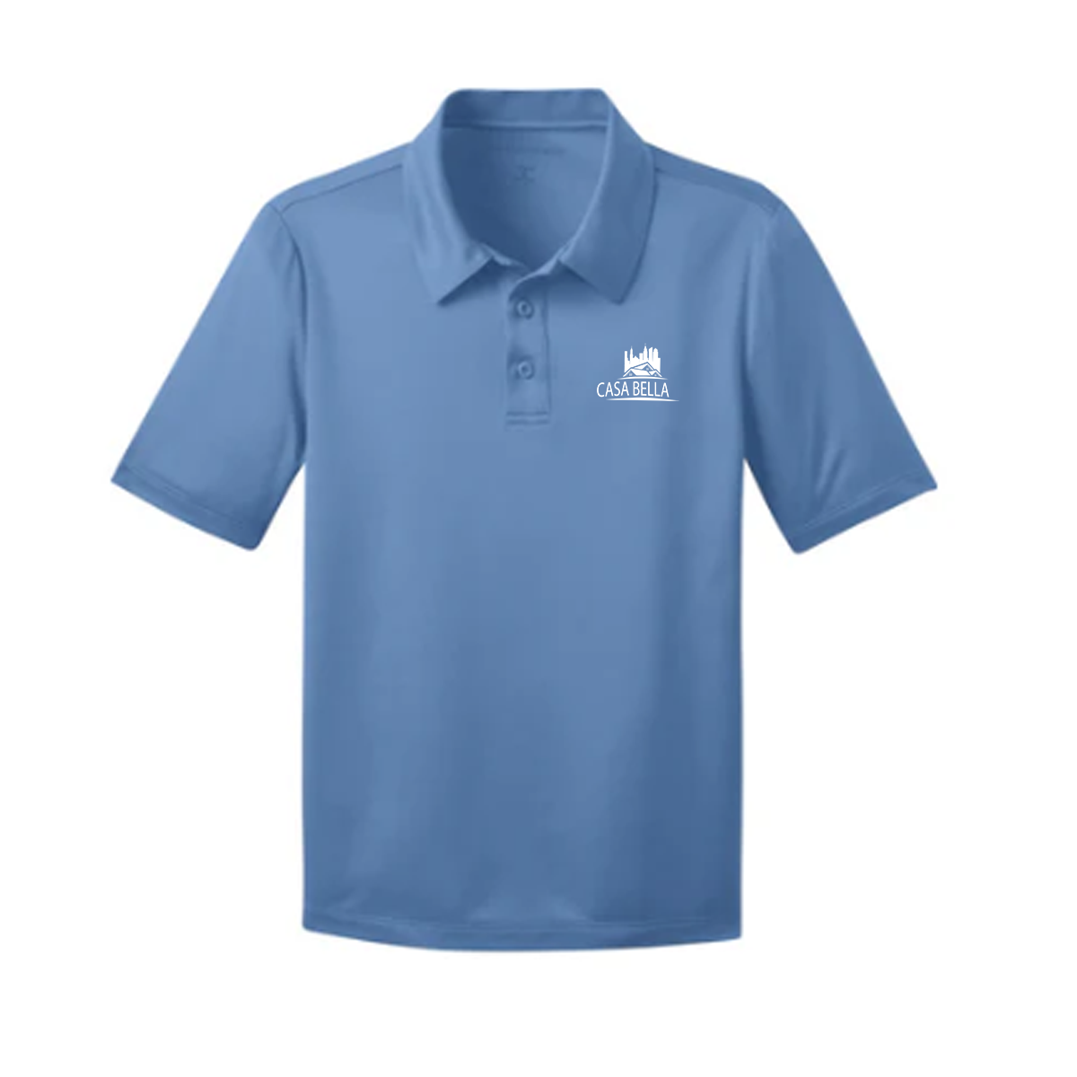 Port Authority® Youth Silk Touch™ Performance Polo, Printed