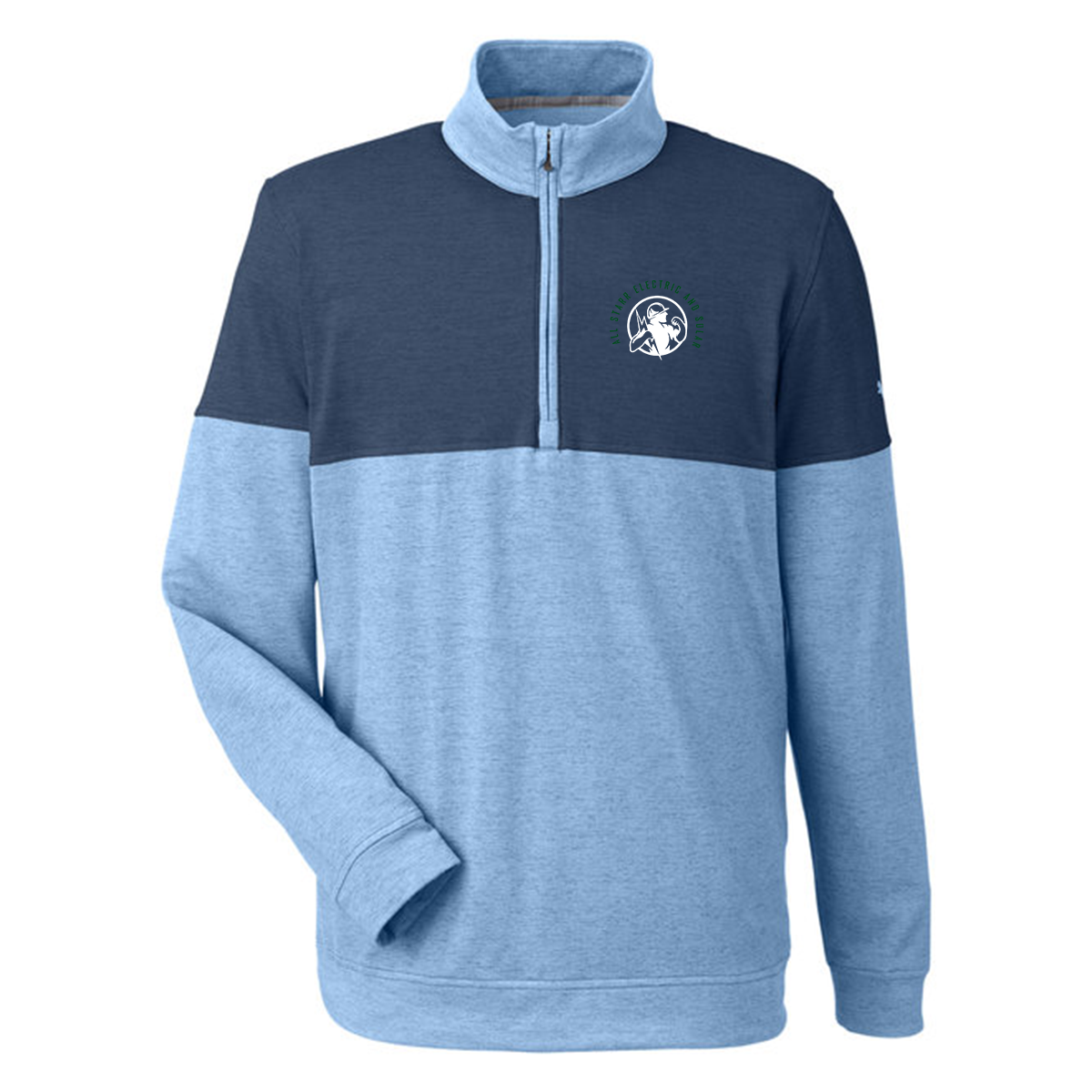 Puma Golf Men's Cloudspun Warm Up Quarter-Zip, Screen Print