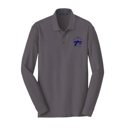 Port Authority® Long Sleeve Core Classic Pique Polo, Printed