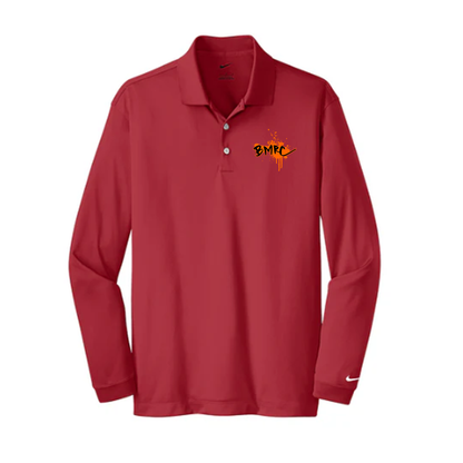 Nike Tall Long Sleeve Dri-FIT Stretch Tech Polo, Screen Print