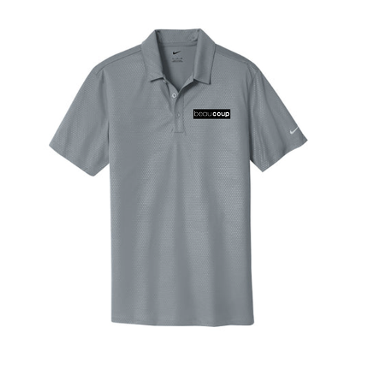 Nike Dri-FIT Embossed Tri-Blade Polo, Screen Print