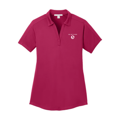 Port Authority® Women's Diamond Jacquard Polo, Printed