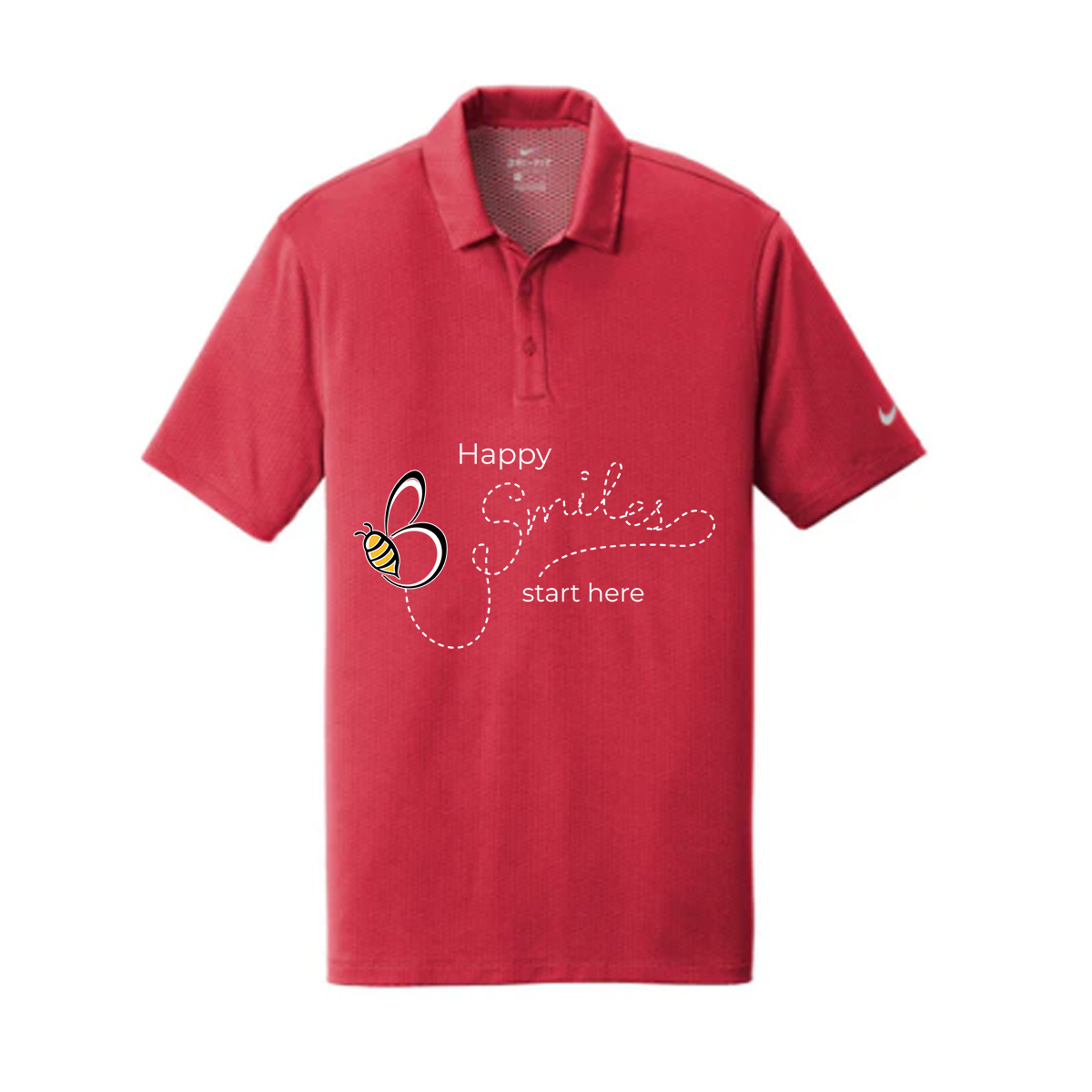 Nike Dri-FIT Hex Textured Polo, Screen Print