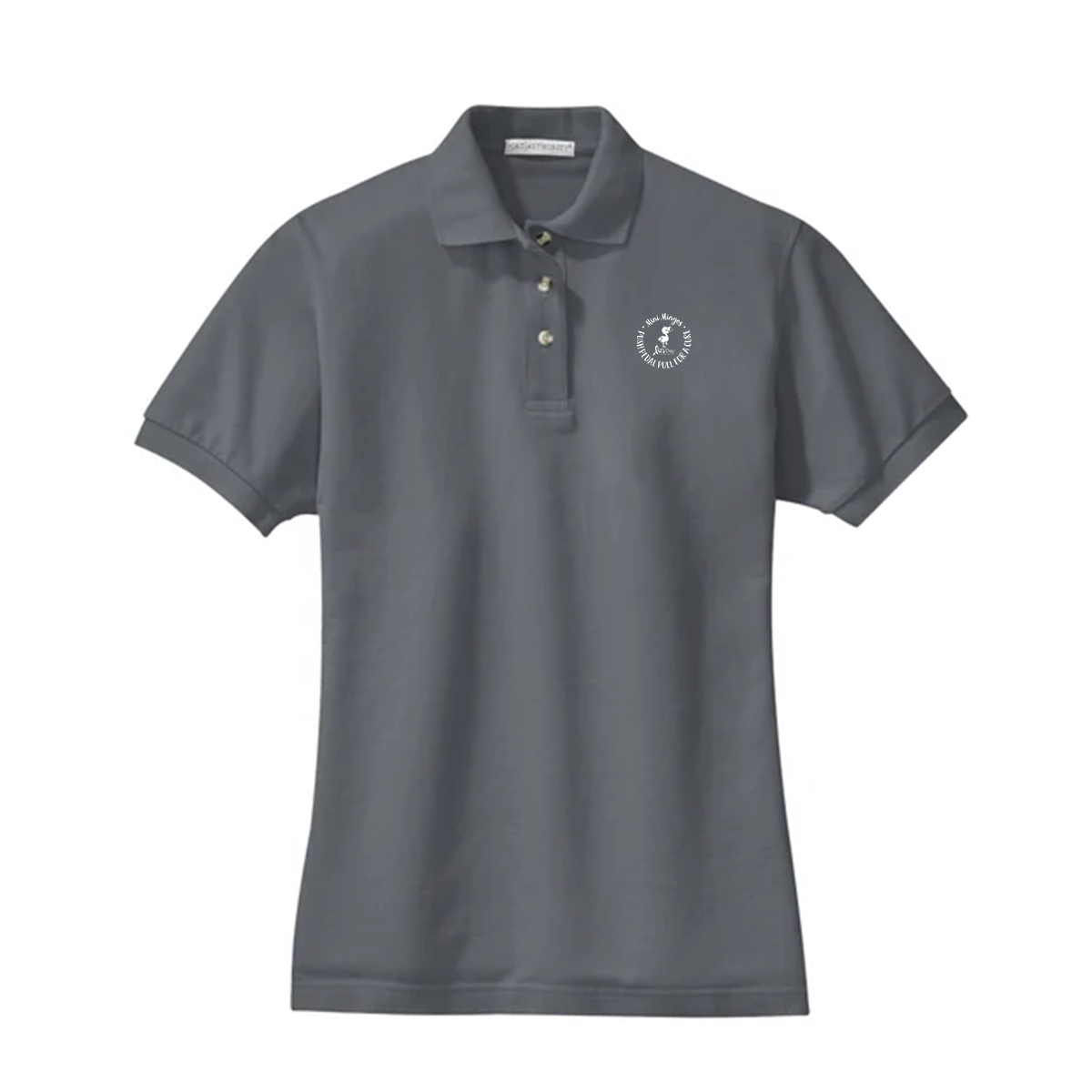 Port Authority® Women's Heavyweight Cotton Pique Polo, Printed