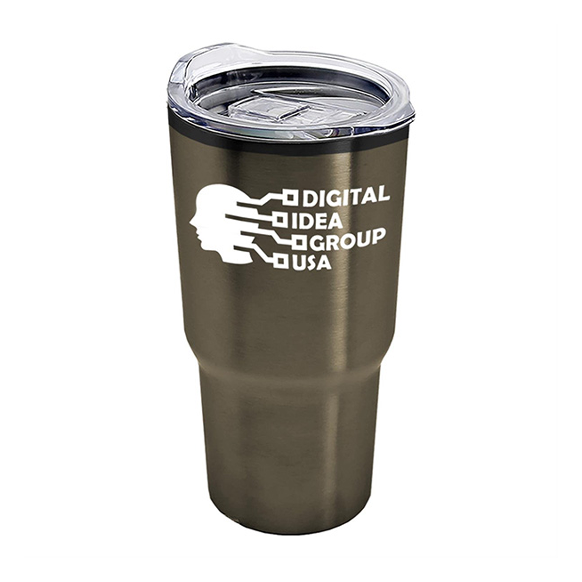 The Aurora  28 oz. Stainless Steel Auto Tumbler, Screen Print