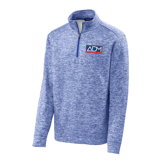 Sport-Tek® PosiCharge® Electric Heather Fleece 1/4-Zip Pullover, Full Color