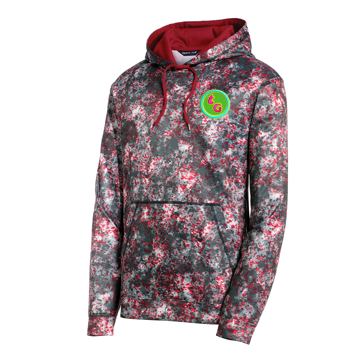 Sport-Tek® Sport-Wick® Mineral Freeze Fleece Hooded Pullover