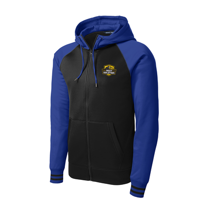 Sport-Tek® Sport-Wick® Varsity Fleece Full-Zip Hooded Jacket, Full Color