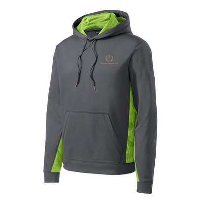 Sport-Tek® Sport-Wick® CamoHex Fleece Colorblock Hooded Pullover, Printed