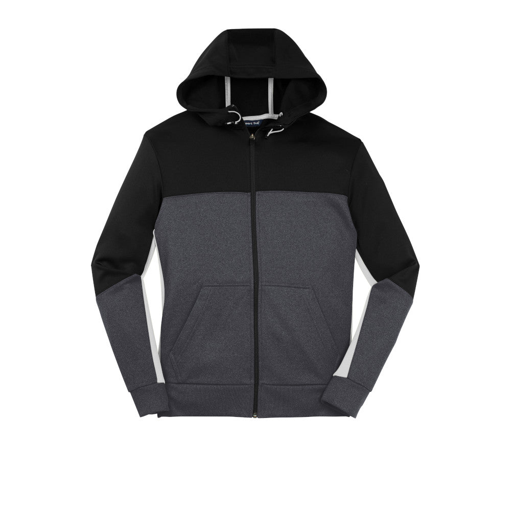 Winter Special Sport-Tek® Tech Fleece Color block Full-Zip Hooded Jacket