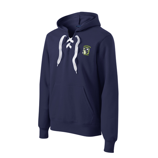 Sport-Tek® Lace Up Pullover Hooded Sweatshirt, Full Color